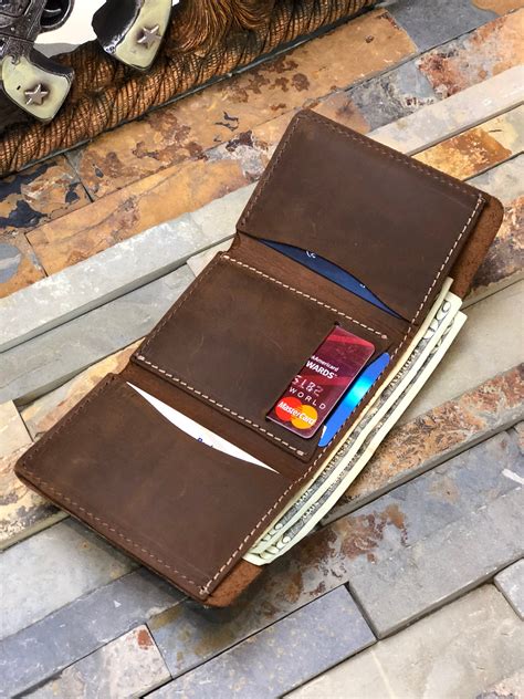 luxury men's trifold wallet.